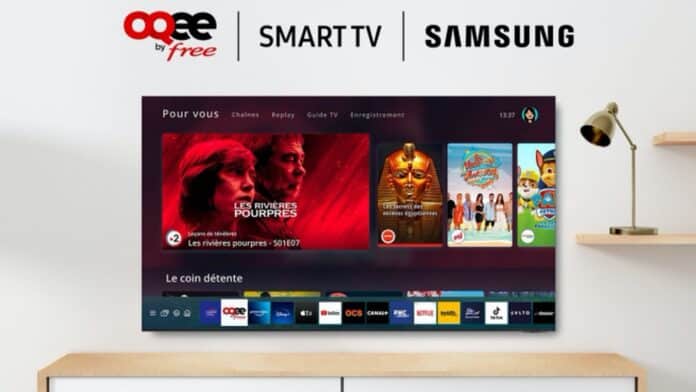 Comment faire la mise à jour Oqee by Free sur une TV Samsung ?